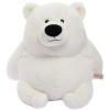 Arkdorz Cute Sitting Polar Bear Stuffed Animals Plush Dolls,Soft Bear Plush Toy Bedtime Friend Gifts for Boys Kids Babies Girls view 2