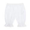 YEAHDOR Kids Girls Elastic Victorian Pantaloons Retro Costumes Loose Lace Trim Bloomers School Dress up White 14 Years view 4