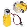 ACEIRMC 8pcs TT DC Gearbox Motor Dual Shaft 3-6V Gear Motor 200RPM Ratio 1:48 Shaft Motor with 2.54mm Wire for Arduino Smart Car Robot view 3