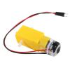 ACEIRMC 8pcs TT DC Gearbox Motor Dual Shaft 3-6V Gear Motor 200RPM Ratio 1:48 Shaft Motor with 2.54mm Wire for Arduino Smart Car Robot view 4