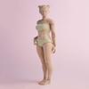1/6 Scale Female Body,12inch Worldbox Female Joint Flexible Pale Suntan Skin Action Figure Body Collection (Suntan Skin, Standard Version) view 2