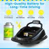 OLAKIDS Bumper Car for Toddlers, 12V Kids Electric Ride on Toy with Remote Control, Battery Powered Vehicle Racer for Baby, 360 Degree Spin Rotation, Colorful Flashing LED Lights, Music (Black) view 2