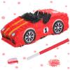 Sotiff Race Car Piata with Blindfold Bat Confetti, 16 x 5 x 7'' 3D Mexican Race Car Piata for Birthday Party Supplies, Exciting Party Games for Boy Girl Baby Shower Back to School Photo Booth Prop view 1