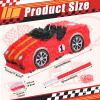 Sotiff Race Car Piata with Blindfold Bat Confetti, 16 x 5 x 7'' 3D Mexican Race Car Piata for Birthday Party Supplies, Exciting Party Games for Boy Girl Baby Shower Back to School Photo Booth Prop view 2