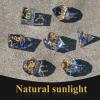 DND Dice Set Handmade 7 Accessories Sharp Edge Dice for Dungeons and Dragons TTRPG Games, Multi-Sided RPG Polyhedral Resin Sharp Edge Dice Roleplaying Games view 3