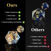 DND Dice Set Handmade 7 Accessories Sharp Edge Dice for Dungeons and Dragons TTRPG Games, Multi-Sided RPG Polyhedral Resin Sharp Edge Dice Roleplaying Games view 4