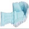 BlueQueen Blue Color Baby Quilt/Sleeping Bag Cum Carry Bag 64 * 41 cms | Unisex Infant Swaddle Blankets Soft Thick Fleece Knit Stroller Wraps Baby Accessory | Colour May Vary view 3