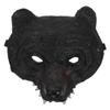 Black Bear Mask, Animal Head Mask for Carnival Cosplay Masquerade Party Photography Prop view 1