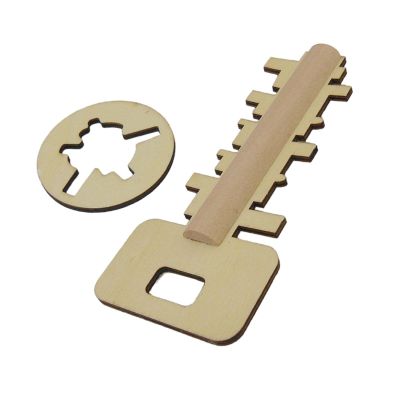 Amagogo Wooden Toy Key Unlock Puzzle Best Gifts, Educational Toys,
