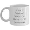 Casino Mug Funny Gambling Gifts for Poker Night Poker Slot Machine Roulette Blackjack Player Gift Idea view 1