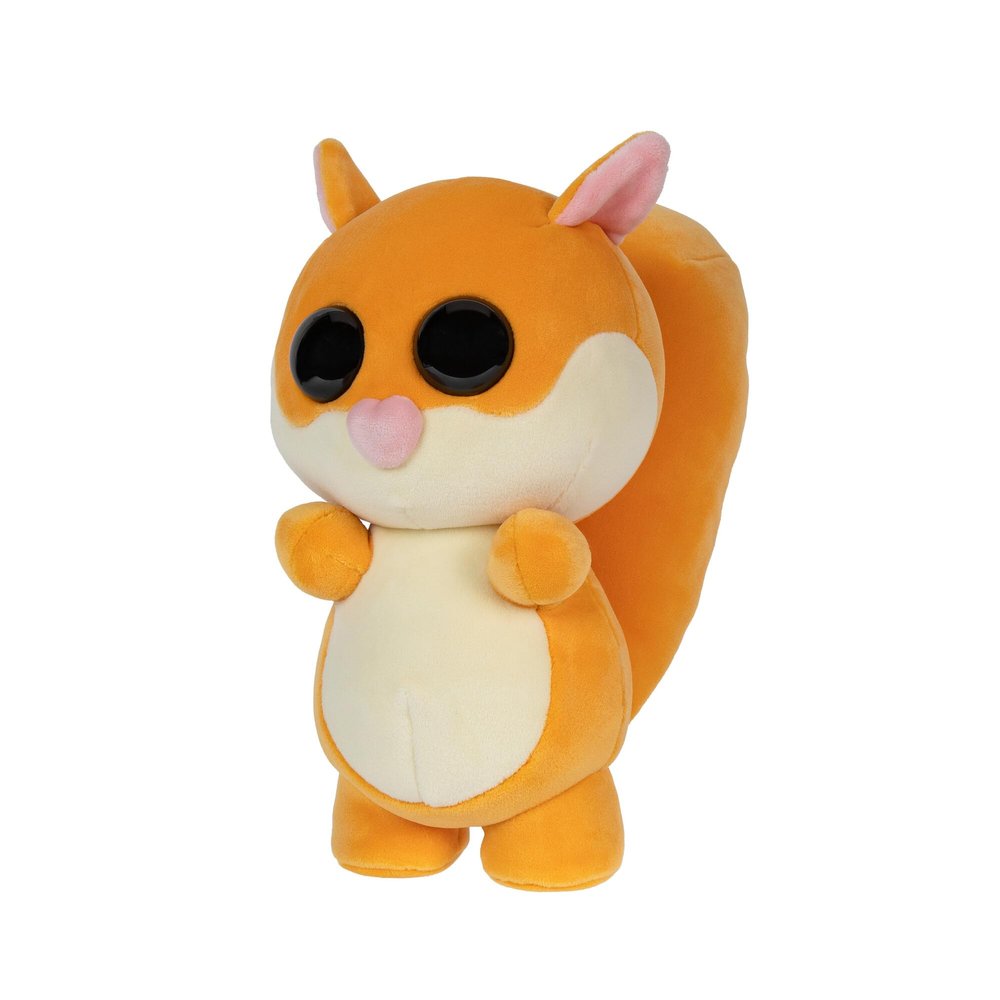 Adopt Me! Collector Plush - Red Squirrel - Series 2 - Ultra Rare in-Game Stylization Plush - Exclusive Virtual Item Code Included - Toys for Kids Featuring Your Favorite Pet, Ages 6+