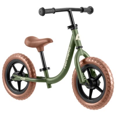 Retrospec Cub 2 Toddler 12" Balance Bike, 18 Months - 3 Years Old, No Pedal Beginner Kids Bicycle for Girls & Boys, Flat-Free Tires, Adjustable Seat, & Durable Frame