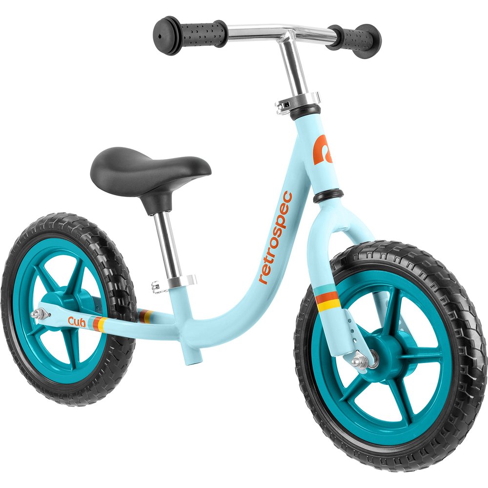 Retrospec Cub 2 Toddler 12" Balance Bike, 18 Months - 3 Years Old, No Pedal Beginner Kids Bicycle for Girls & Boys, Flat-Free Tires, Adjustable Seat, & Durable Frame