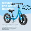 Retrospec Cub 2 Toddler 12" Balance Bike, 18 Months - 3 Years Old, No Pedal Beginner Kids Bicycle for Girls & Boys, Flat-Free Tires, Adjustable Seat, & Durable Frame view 4