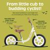 Retrospec Cub 2 Toddler 12" Balance Bike, 18 Months - 3 Years Old, No Pedal Beginner Kids Bicycle for Girls & Boys, Flat-Free Tires, Adjustable Seat, & Durable Frame view 2
