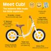 Retrospec Cub 2 Toddler 12" Balance Bike, 18 Months - 3 Years Old, No Pedal Beginner Kids Bicycle for Girls & Boys, Flat-Free Tires, Adjustable Seat, & Durable Frame view 3