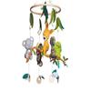 Australian Mobile for Crib Australian Animals Baby Nursery Decor Handmade cot Mobile Hanging Felt Animals Mobile view 1