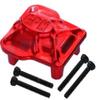 Aluminum 7075-T6 Front Or Rear Axle Cover for Traxxas 1:18 TRX4M Ford Bronco Crawler 97074-1 / TRX4M Land Rover Defender 97054-1 / TRX4M K10 High Trail Crawler 97064-1 Upgrades - Red view 1