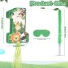 Wild One Piata Number 1 Pull String Mini Piata with Blindfold Bat Confetti Wild One 1st Birthday Party Decorations Safari Jungle Party Supplies 16.1 x 10.9 x 2.76 Inch view 2