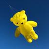 Soft Inflatable Bear Kite Line Laundry for Adults Yellow Animal Bear Show Kite Pendant view 1