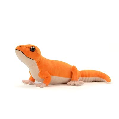 BABY FRANKIEZHOU Lifelike Fat Tail Gecko Plush Toy, Realistic Fat Tail Gecko Stuffed Animal Plush Toys Soft and Cute for Children, Home Decoration 21inch