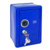 Kids' Safe Piggy Bank, Metal Safe with Key, Money Saving Box for Children, Boys Girls Best Giftoney Banks (Blue, One Size) view 1