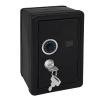 Kids' Safe Piggy Bank, Metal Safe with Key, Money Saving Box for Children, Boys Girls Best Giftoney Banks (Black, One Size) view 1