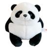 ARELUX Cute Panda Plush Stuffed Animals Pillow:Soft Panda Plushie Toys Fat Hugging Plush Dolls Bedtime Kawaii Sleeping Plushie Home Decor Gifts for Girls Boys Kids Friend Birthday Christmas 10in view 1