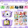 DITUPAN Kids Camera for Girls Boys Christmas Birthday Festival Gift for Kids,Digital Camera for Toddlers Toys for 3 4 5 6 7 8 9 10 11 12 Year Old 1 Pack view 4