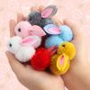 24 Pack Easter Eggs Fillers with Bunny Plush, Easter Basket Stuffers for Kids Easter Eggs with Toys Inside, Easter Bunny Mini Stuffed Animal for Easter Eggs Hunts Party Favors Surprise Egg view 4