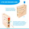 Adena Montessori Toys Count Slide Cylinder Chute Baby Push Toys Red,Blue and Yellow Cylinder Gift for 12-18 Months Toddlers view 4