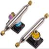 RACOFSB Fingerboard Trucks with Upgraded Urethane Bushings and Pivot Cup,34mm 32mm Width,Normal Kingpin (Black, 32mm) view 1