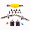 RACOFSB Fingerboard Trucks with Upgraded Urethane Bushings and Pivot Cup,34mm 32mm Width,Normal Kingpin (Black, 32mm) view 4