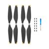 Wtohoby 2 Pairs Propeller Replacement for DJI Mini 3 Drone Blade Props Light Weight Wing Fans Spare Parts for Mini 3 Drone Accessories (Golden) view 1
