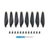 Wtohoby 2 Pairs Propeller Replacement for DJI Mini 3 Drone Blade Props Light Weight Wing Fans Spare Parts for Mini 3 Drone Accessories (Golden) view 3