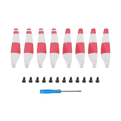 Wtohoby 2 Pairs Propeller Replacement for DJI Mini 3 Drone Blade Props Light Weight Wing Fans Spare Parts for Mini 3 Drone Accessories (Red)