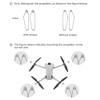 Wtohoby 2 Pairs Propeller Replacement for DJI Mini 3 Drone Blade Props Light Weight Wing Fans Spare Parts for Mini 3 Drone Accessories (Red) view 4