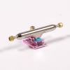 RACOFSB Fingerboard Trucks with Upgraded Urethane Bushings and Pivot Cup,34mm 32mm Width,Normal Kingpin (Pink, 34mm) view 3