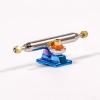 RACOFSB Fingerboard Trucks with Upgraded Urethane Bushings and Pivot Cup,34mm 32mm Width,Normal Kingpin (Blue, 34mm) view 2