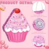 Harrycle Cupcake Birthday Piata Donut Cake Piata with Stick Blindfold for Birthday Party Shower Supplies(Cupcake) view 3