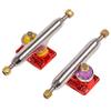 RACOFSB Fingerboard Trucks with Upgraded Urethane Bushings and Pivot Cup,34mm 32mm Width,Normal Kingpin (Red, 32mm) view 1