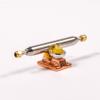 RACOFSB Fingerboard Trucks with Upgraded Urethane Bushings and Pivot Cup,34mm 32mm Width,Normal Kingpin (Gold, 34mm) view 2