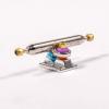 RACOFSB Fingerboard Trucks with Upgraded Urethane Bushings and Pivot Cup,34mm 32mm Width,Normal Kingpin (Silver, 34mm) view 2