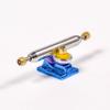 RACOFSB Fingerboard Trucks with Upgraded Urethane Bushings and Pivot Cup,34mm 32mm Width,Normal Kingpin (Blue, 32mm) view 2