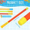 36 Pieces Water Guns 18 x 1 Inches Long Plastic Water Toys for Adults Outdoor Summer Pool Beach Party Favors Backyard Water Game Swimming, 3 Colors view 2
