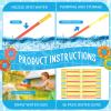 36 Pieces Water Guns 18 x 1 Inches Long Plastic Water Toys for Adults Outdoor Summer Pool Beach Party Favors Backyard Water Game Swimming, 3 Colors view 4