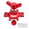 AllinRC RC Beadlock Wheel Assembly Tool 1.9 2.2 inch Beadlock Hub Tires Tool for Traxxas TRX4 TRX6 Axial SCX10 II III Redcat 1/10 RC Crawler (Red) view 1