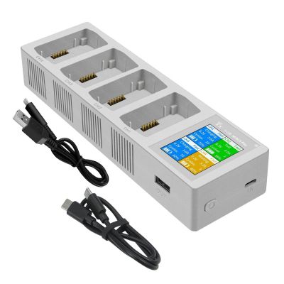 TECKEEN Drone Accessories Charger Digital Display Charging Hub Intelligent Flight Battery Fast Charger for DJI Mini 3 Pro