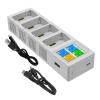 TECKEEN Drone Accessories Charger Digital Display Charging Hub Intelligent Flight Battery Fast Charger for DJI Mini 3 Pro view 1