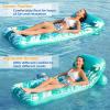 Jasonwell Inflatable Pool Float Adult - Pool Floaties Lounger Floats Floating Chair Raft with Adjustable Backrest Cup Holders Water Floaty Lake Lounge Tanning Floats Beach Party Toys for Adults view 3
